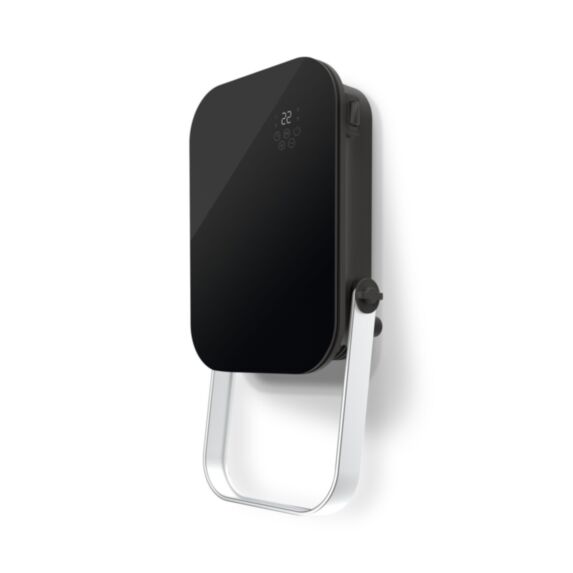 Soufflant mural salle de bain Yona 2000W noir - HEALLUX