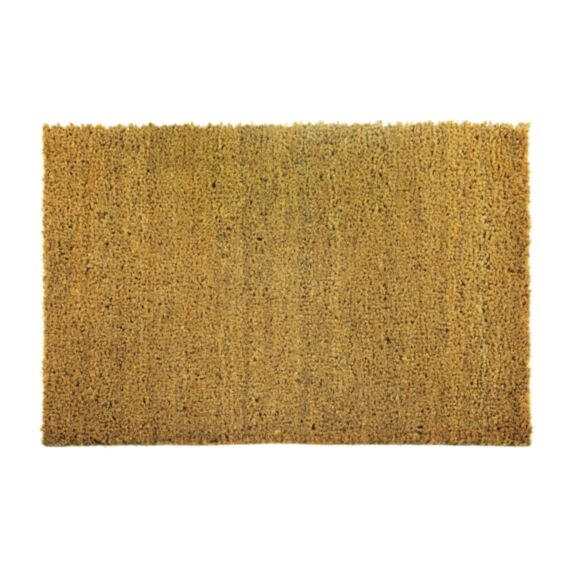 Tapis grattant coco naturel uni - 60 x 40