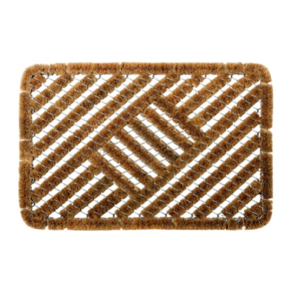 Tapis grattant coco/métal - 60 x 40