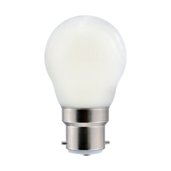 Ampoule LED G45 flamme dépoli B22 4.5W 2700K 470lm - XXCELL