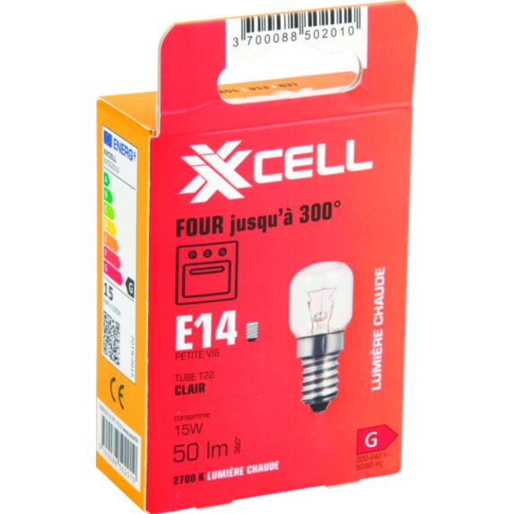 Ampoule LED t22 incandescent E14 15W 2700K 50lm - XXCELL