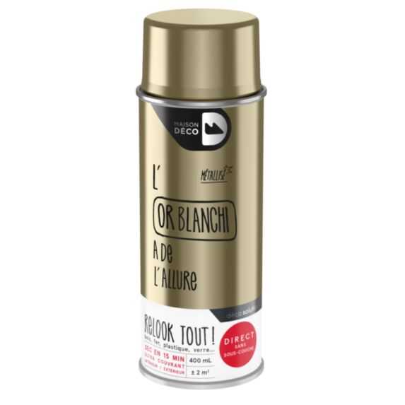 Aérosol relook tout or blanchi 400 ml