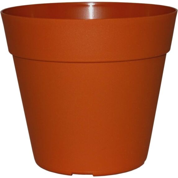 Pot de fleurs Cocoripot Jade Ø40cm Brique