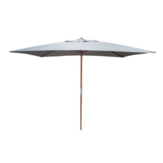 Parasol droit 3 x 2 m bois gris - PRO LOISIRS