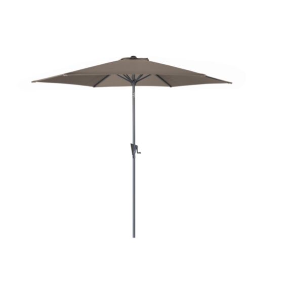Parasol droit 3m taupe - PRO LOISIRS