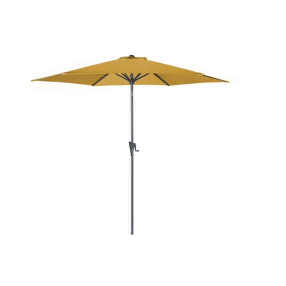 Parasol Manivelle inclinable 3m curry - PRO LOISIRS