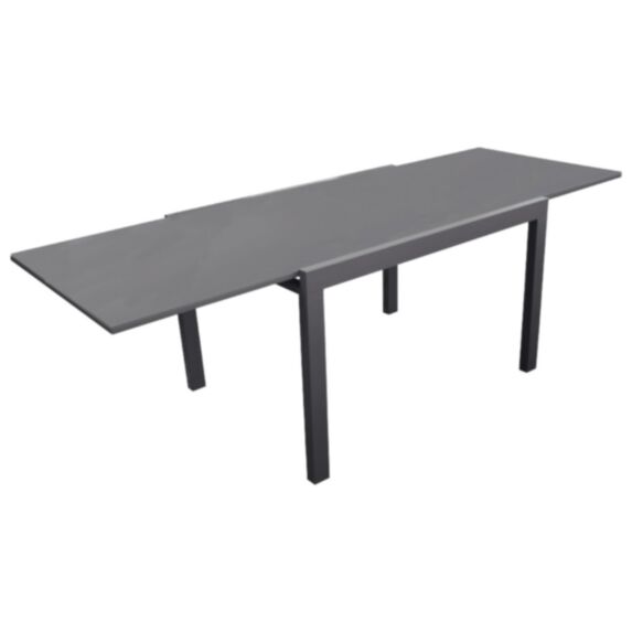 Table de jardin extensible Elise 140/240x90m graphite - PROLOISIRS