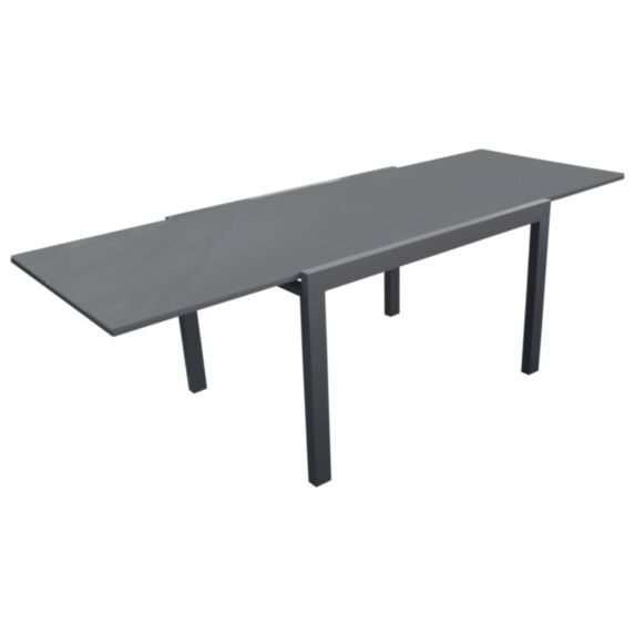 Table de jardin extensible Elise 200/300x100m graphite - PROLOISIRS