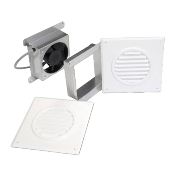 Ventilateur 120m3/h à raccorder sur réseau 230 V