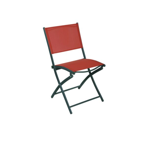 Chaise pliante divine terracotta