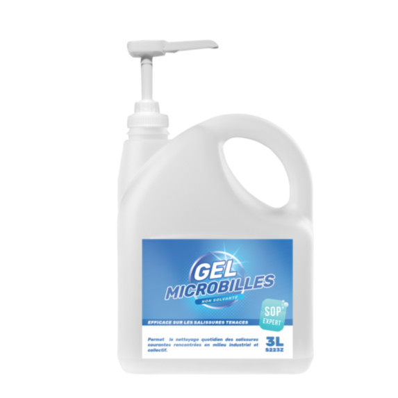 Savon végétal microbilles sans solvant 3L