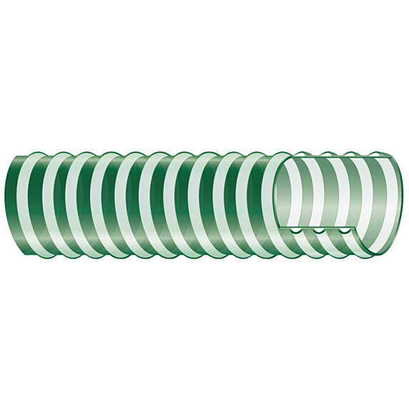 Tuyau annelé translucide 2