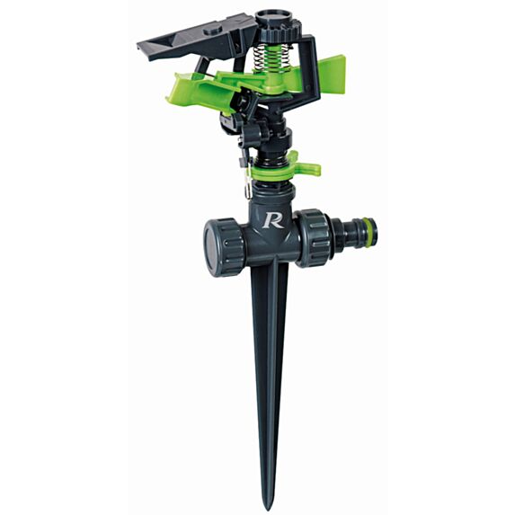 Arroseur cracheur sur pic plastique noir vert - RIBIMEX