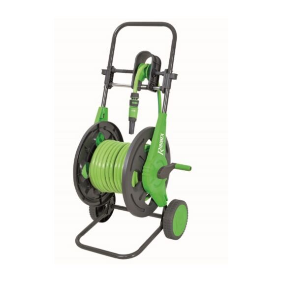 Dévidoir tuyau arrosage sur roues 20m - RIBIMEX