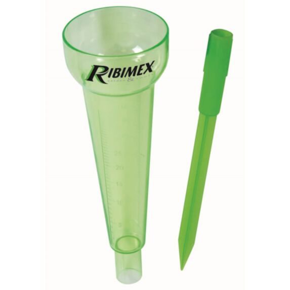Pluviomètre pic amovible transparent - RIBIMEX