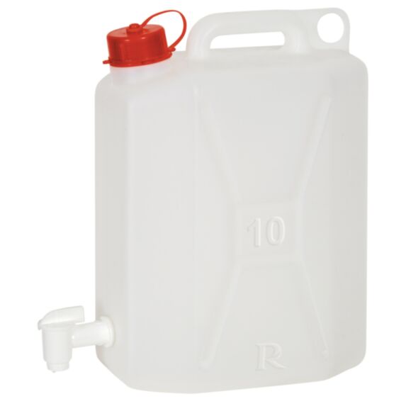 Jerrican 10L alimentaire avec robinet - RIBIMEX