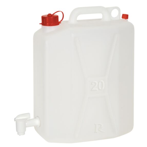 Jerrican 20L alimentaire avec robinet - RIBIMEX