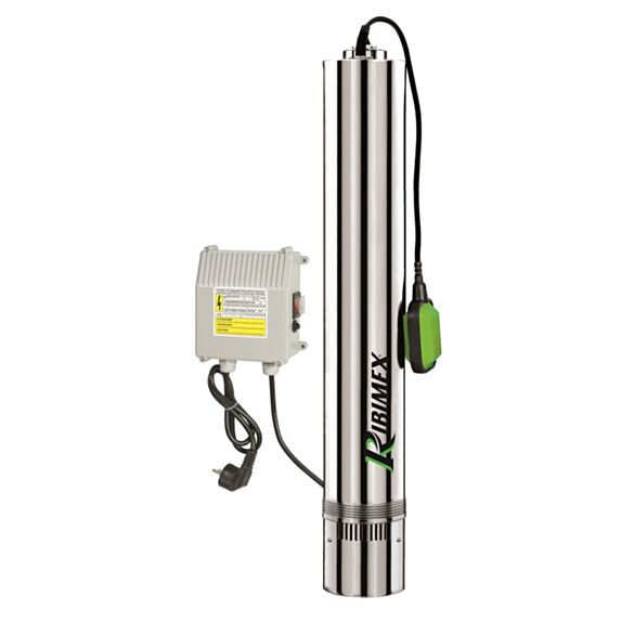 Pompe de puits 1100W 65m de refoulement - RIBIMEX