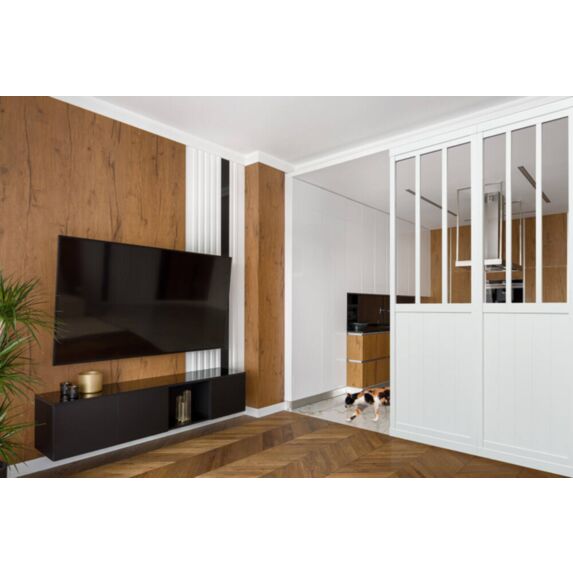 Cloison Studio blanche en kit 240x80x4 cm - SKYLAB