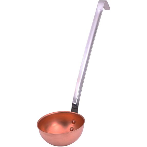 Louche Cuivre Ø11cm Manche Inox - LE PRATIQUE