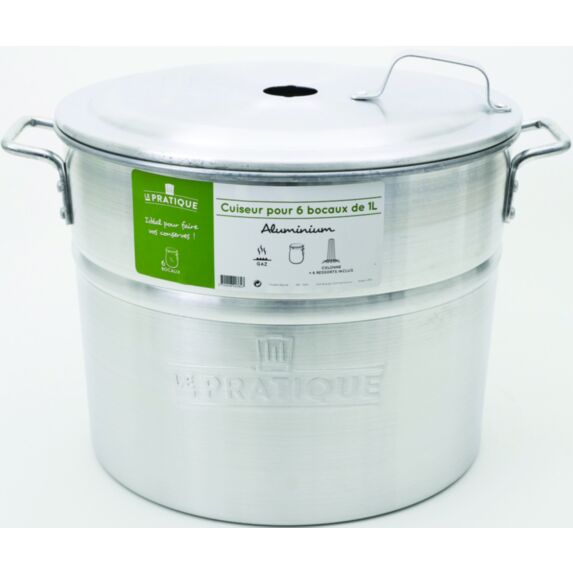 Cuiseur alu à bocaux 25 l