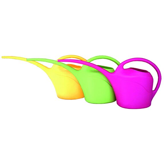 Arrosoirs à long bec 2,5 L bleu, vert, anis ou fuchsia