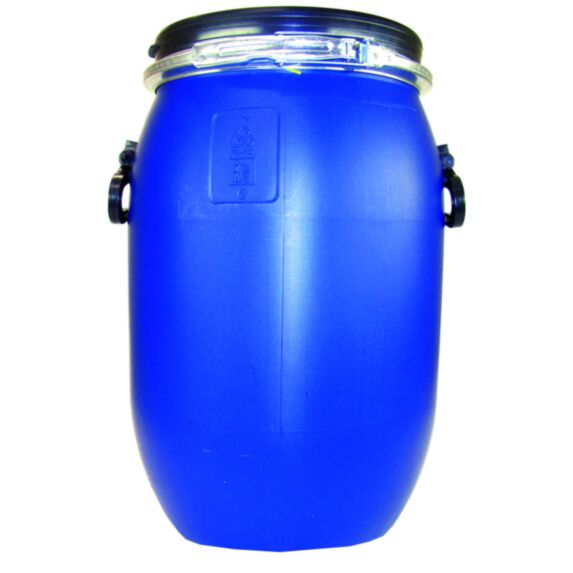 Fût ouverture totale 60L bleu - BELLI