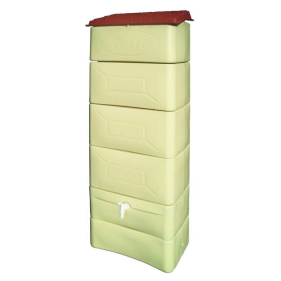 Récupérateur eau de pluie mural 300L beige - BELLI