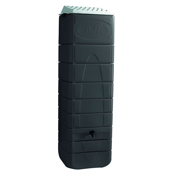 Récupérateur eau de pluie mural 650L anthracite - BELLI