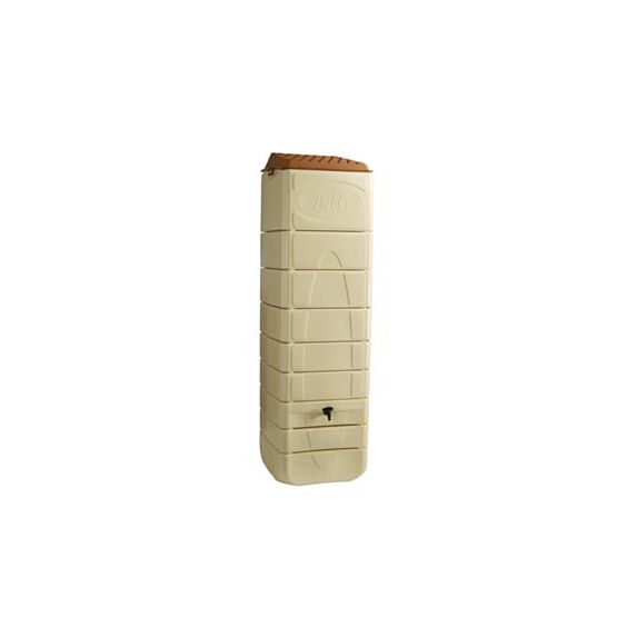 Récupérateur eau de pluie mural 650L beige - BELLI