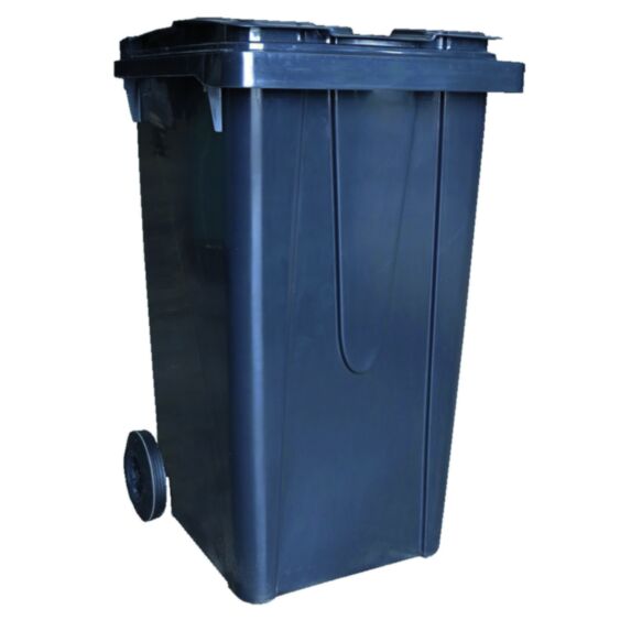 Poubelle de jardin à roulette NF 240L