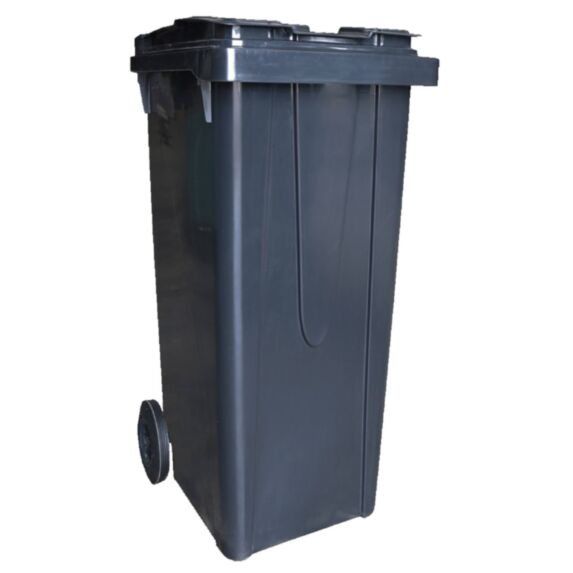 Poubelle homologuée NF EN 8401 anthracite 120L