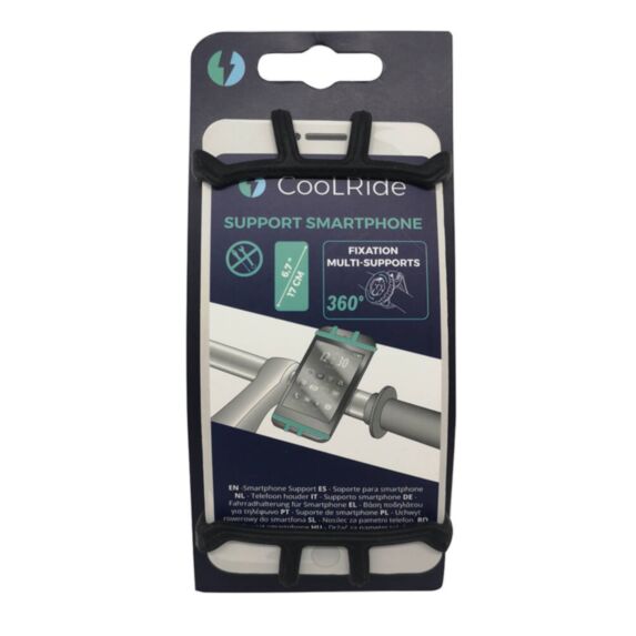 Support smartphone en silicone compatible Garmin