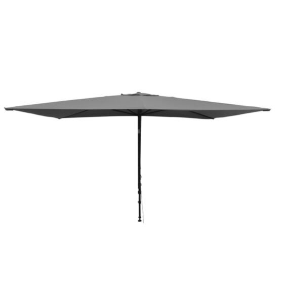 Parasol carré LEO 3x1,5m gris souris - COULEURS DU MONDE