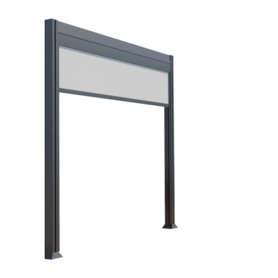 Brise-vue latéral de 3m pour pergolas autoportantes - COULEURS DU MONDE