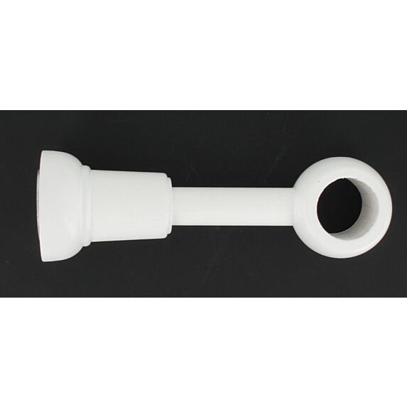 Support long reglable ⌀ 28 - blanc