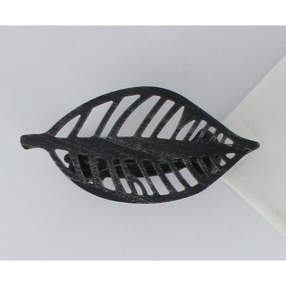 Lot de 2 pinces métal  Stockholm - noir/argent