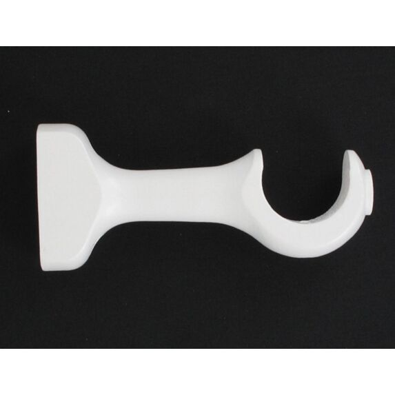 Lot de 2 supports ouvert simples ⌀ 28 - blanc