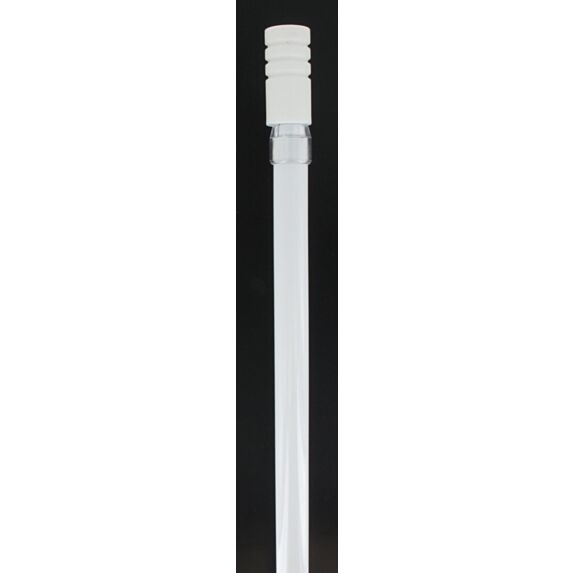 Tringle extensible Bistrot 85 x 135 avec embout cylindre strié - blanc