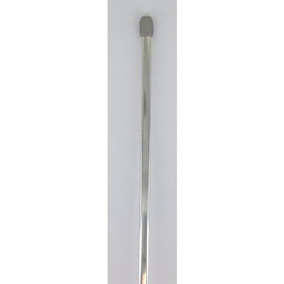 Tringle extensible ovale 40 x 60 x2 - chrome