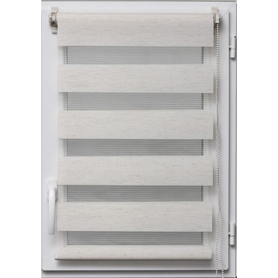 Store enrouleur Jour/Nuit 120x180cm beige chiné