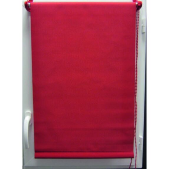 Store enrouleur tamisant 50 x 90 cm rouge - LUANCE 