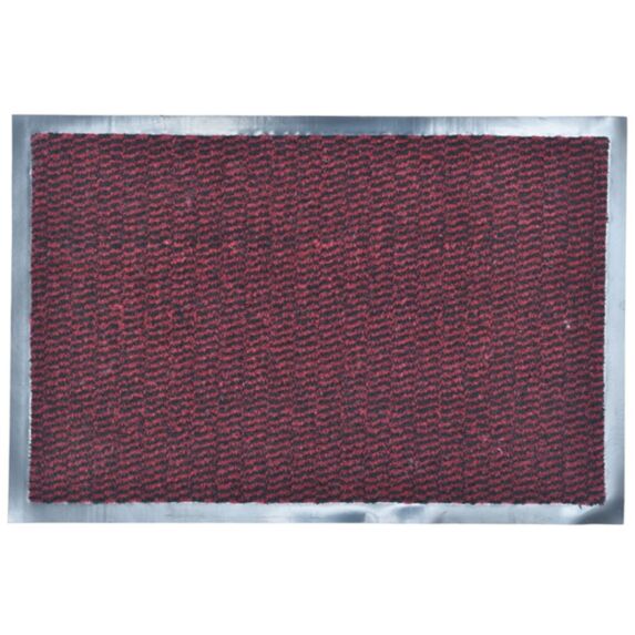 Tapis Lisa polypro/PVC bordeaux - 120 x 80