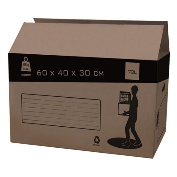 Carton déménagement 72 l