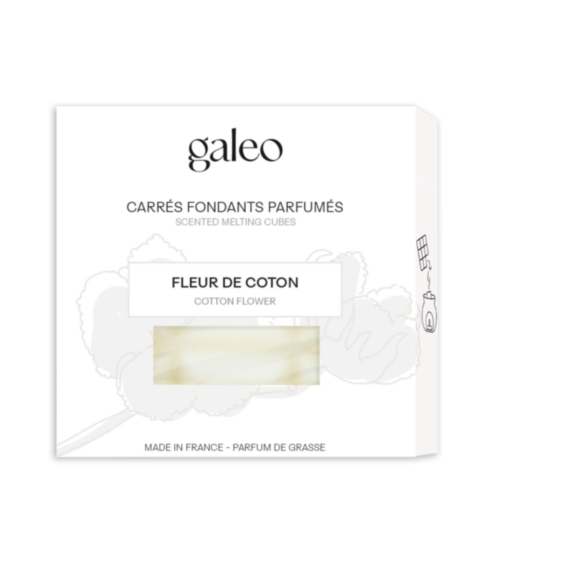 Carrés Fondants Parfumés Fleur de Coton - GALEO