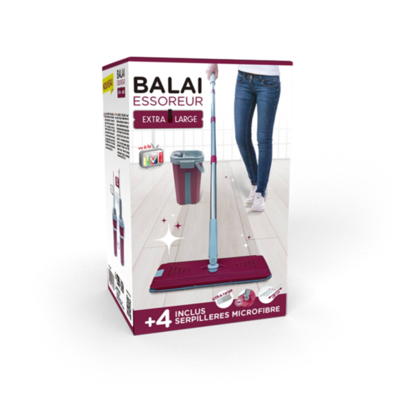 Balai Clean & Dry GM + 4 recharges - VENTEO