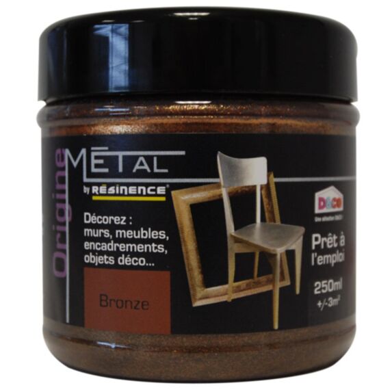 Résine décorative origine métal 250 ml bronze - RESINENCE