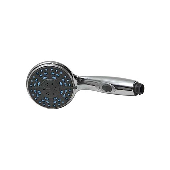 Douchette 4 fonctions anti-calcaire + stop eau chrome - TENDANCE