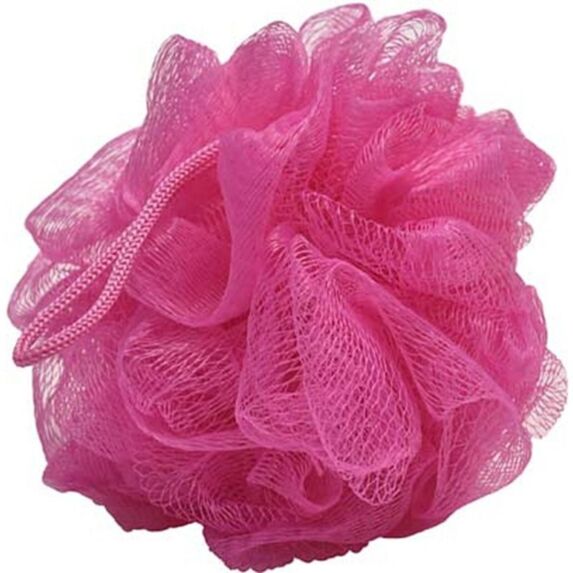 Fleur de bain polyéthylène fuschia - TENDANCE