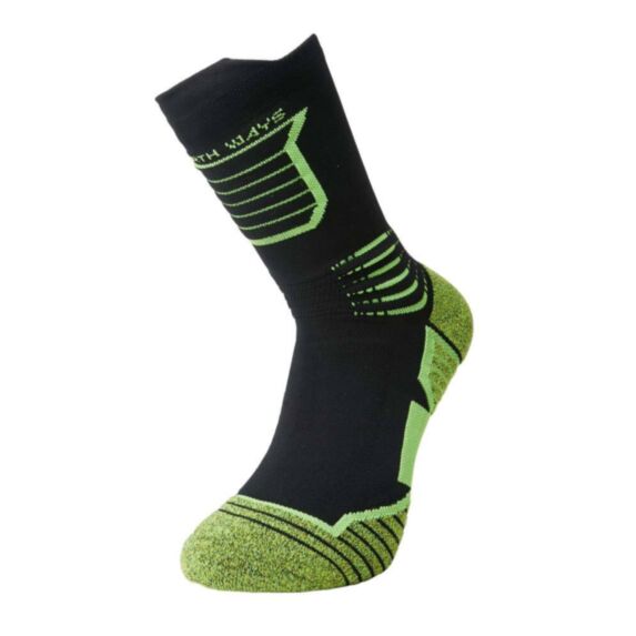 Chaussette Agassy 43/T.46 noir/vert